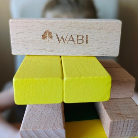 Klocki drewniane wieża WABI Tower - 54 el. Wabi Klocki drewniane wieża WABI Tower - 54 el. Wabi