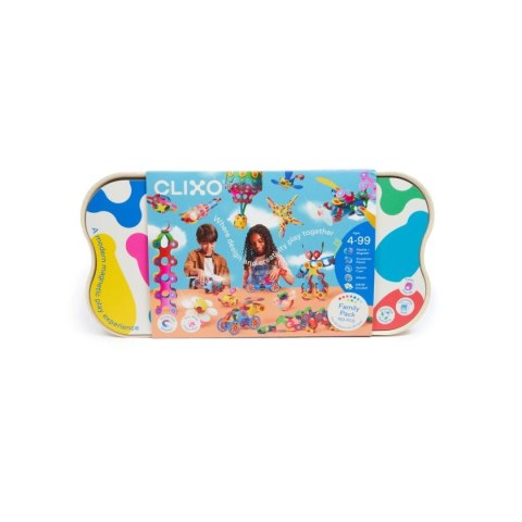 Klocki magnetyczne Clixo - Family pack - 150 el. Nefere Klocki magnetyczne Clixo - Family pack - 150 el. Nefere