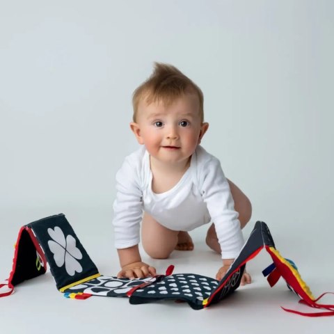 Książeczka sensoryczna - osłona łóżeczka Moms Care Książeczka sensoryczna - osłona łóżeczka Moms Care