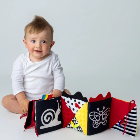 Książeczka sensoryczna - osłona łóżeczka Moms Care Książeczka sensoryczna - osłona łóżeczka Moms Care