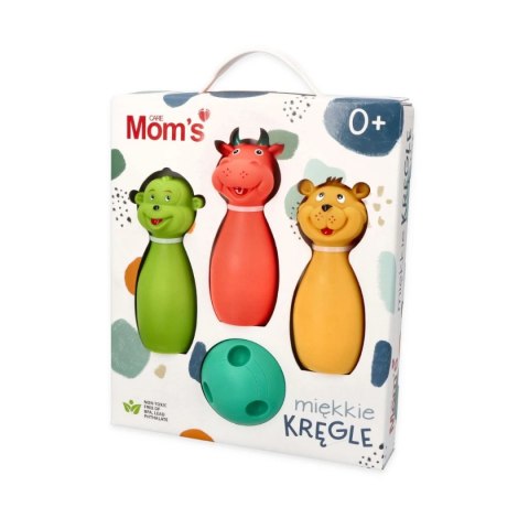 Miękkie kręgle pastelowe Moms Care Miękkie kręgle pastelowe Moms Care