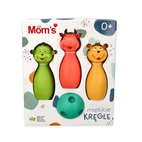 Miękkie kręgle pastelowe Moms Care Miękkie kręgle pastelowe Moms Care