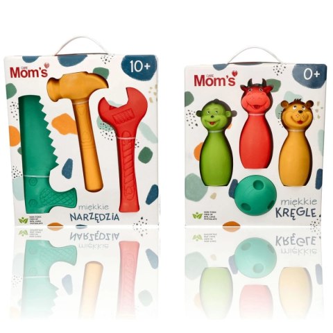 Miękkie kręgle pastelowe Moms Care Miękkie kręgle pastelowe Moms Care