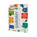 Pastelowe piłeczki sensoryczne Sensorky 6 szt. Moms Care