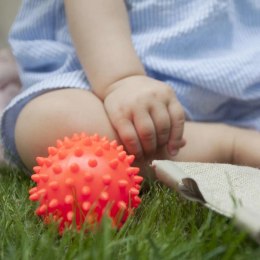 Piłeczka do masażu SENSORKY w torebce [niebieska] Moms Care