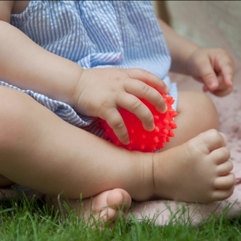Piłeczka do masażu SENSORKY w torebce [niebieska] Moms Care