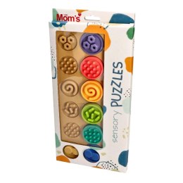 Puzzle sensoryczne kółeczka XL Moms Care