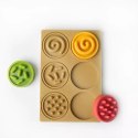 Puzzle sensoryczne kółeczka Moms Care