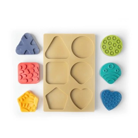 Puzzle sensoryczne - kształty Moms Care Puzzle sensoryczne - kształty Moms Care