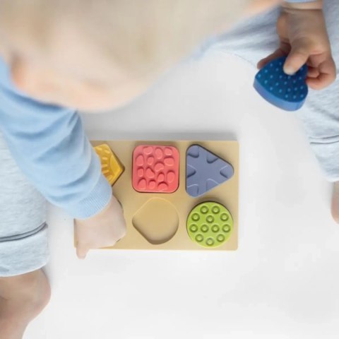 Puzzle sensoryczne - kształty Moms Care Puzzle sensoryczne - kształty Moms Care