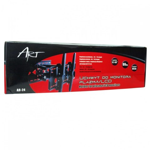 Uchwyt LCD AR-24 32-100 cali do 100kg regulowany Uchwyt LCD AR-24 32-100 cali do 100kg regulowany