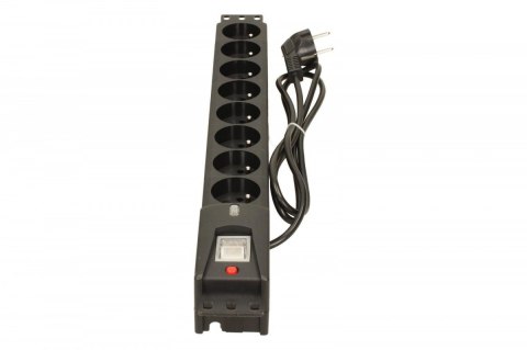 Listwa przeciwprzepięciowa LXARM 810, 3L, PDU, 1,5m, czarna Listwa przeciwprzepięciowa LXARM 810, 3L, PDU, 1,5m, czarna