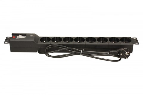 Listwa przeciwprzepięciowa LXARM 810, 3L, PDU, 1,5m, czarna Listwa przeciwprzepięciowa LXARM 810, 3L, PDU, 1,5m, czarna