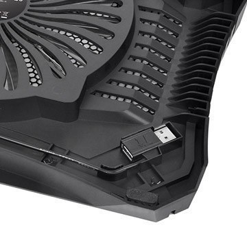 Podstawka chłodząca pod NB'ka - Massive V20 (10~17", 200mm Fan, LED) Podstawka chłodząca pod NB'ka - Massive V20 (10~17", 200mm Fan, LED)