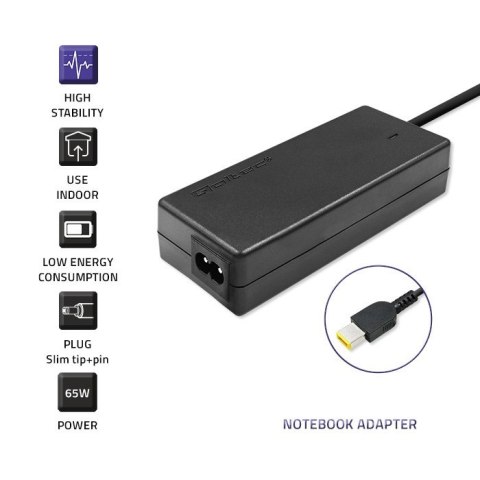 Zasilacz do IBM Lenovo 65W | 20V | 3.25A | slim tip Zasilacz do IBM Lenovo 65W | 20V | 3.25A | slim tip