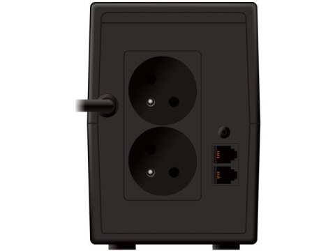 UPS LINE-INTERACTIVE 650VA 2X 230V PL OUT, RJ11 IN/OUT, USB, LCD UPS LINE-INTERACTIVE 650VA 2X 230V PL OUT, RJ11 IN/OUT, USB, LCD