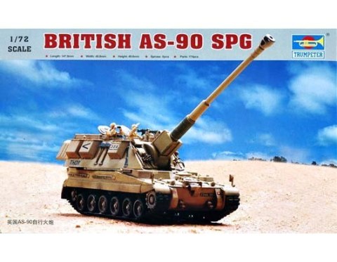 Model plastikowy British AS-90 SPG Model plastikowy British AS-90 SPG