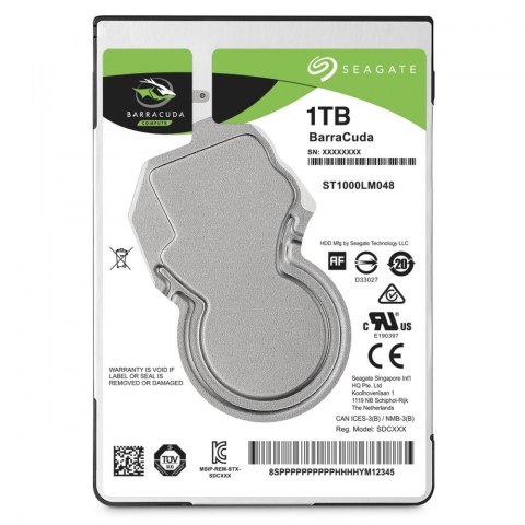 Dysk BarraCuda 1TB 2,5 128MB ST1000LM048 Dysk BarraCuda 1TB 2,5 128MB ST1000LM048
