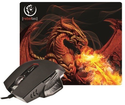 RED DRAGON zestaw gamingowy mysz + podkładka RED DRAGON zestaw gamingowy mysz + podkładka