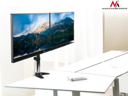 Uchwyt biurkowy do dwóch monitorów LCD MC-714 13-27