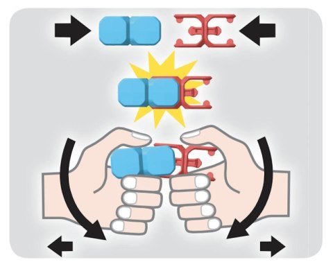 Klix Cubes 150 el. - Klocki Konstrukcyjne Marka niezdefiniowana Klix Cubes 150 el. - Klocki Konstrukcyjne Marka niezdefiniowana