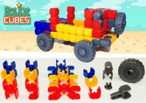 Klix Cubes 150 el. - Klocki Konstrukcyjne Marka niezdefiniowana Klix Cubes 150 el. - Klocki Konstrukcyjne Marka niezdefiniowana