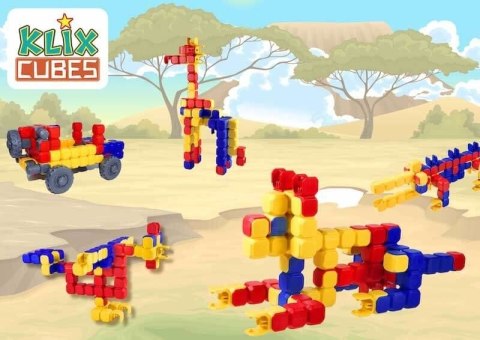 Klix Cubes 150 el. - Klocki Konstrukcyjne Marka niezdefiniowana Klix Cubes 150 el. - Klocki Konstrukcyjne Marka niezdefiniowana