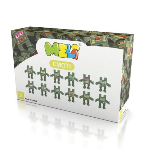 Klocki Meli Emoti Wojsko 12 el. Meli Klocki Meli Emoti Wojsko 12 el. Meli