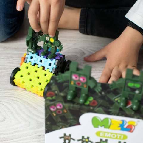 Klocki Meli Emoti Wojsko 12 el. Meli Klocki Meli Emoti Wojsko 12 el. Meli