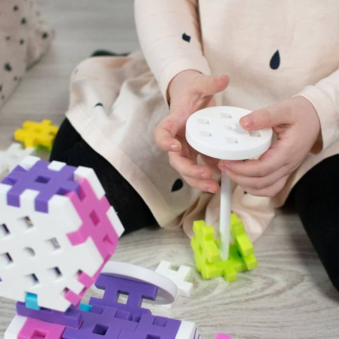 Klocki Meli Maxi Constructor Pink 220 el. Meli Klocki Meli Maxi Constructor Pink 220 el. Meli