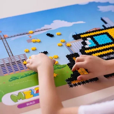 Klocki Meli Minis Build 2w1 Dźwig i Spychacz 500 el. Meli Klocki Meli Minis Build 2w1 Dźwig i Spychacz 500 el. Meli