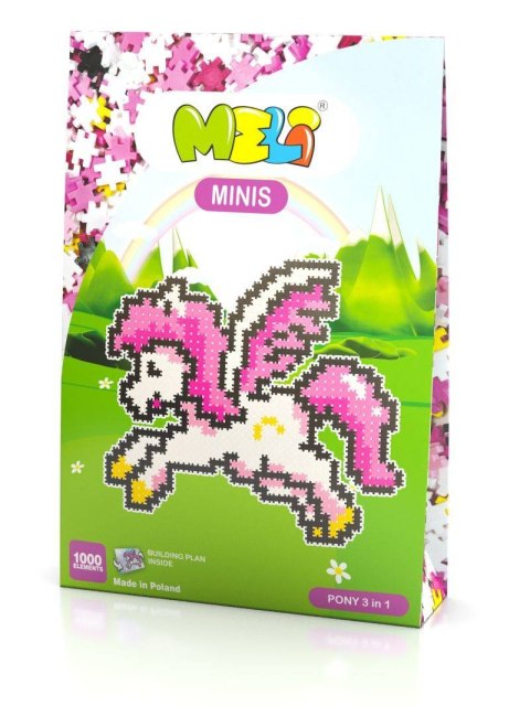 Klocki Meli Minis Pony 3w1 1000 el. Meli Klocki Meli Minis Pony 3w1 1000 el. Meli