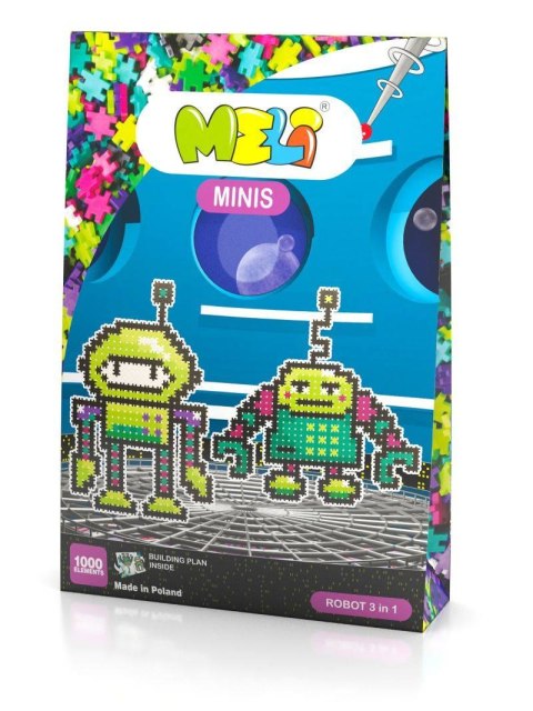 Klocki Meli Minis Robot 3w1 1000 el. Meli Klocki Meli Minis Robot 3w1 1000 el. Meli