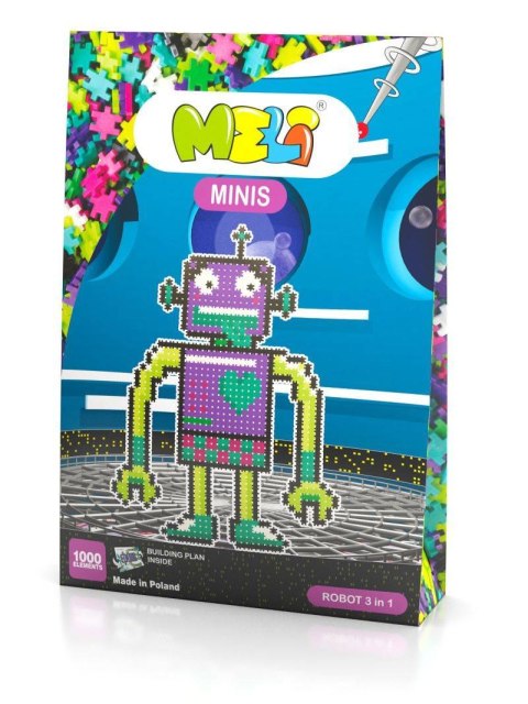 Klocki Meli Minis Robot 3w1 1000 el. Meli Klocki Meli Minis Robot 3w1 1000 el. Meli