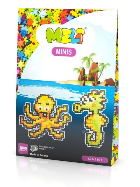 Klocki Meli Minis Sea 3w1 1000 el. Meli Klocki Meli Minis Sea 3w1 1000 el. Meli