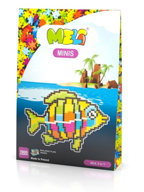 Klocki Meli Minis Sea 3w1 1000 el. Meli Klocki Meli Minis Sea 3w1 1000 el. Meli