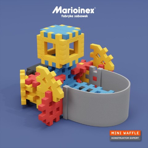 Klocki Mini Waffle Konstruktor Expert 141 el. Marioinex Klocki Mini Waffle Konstruktor Expert 141 el. Marioinex