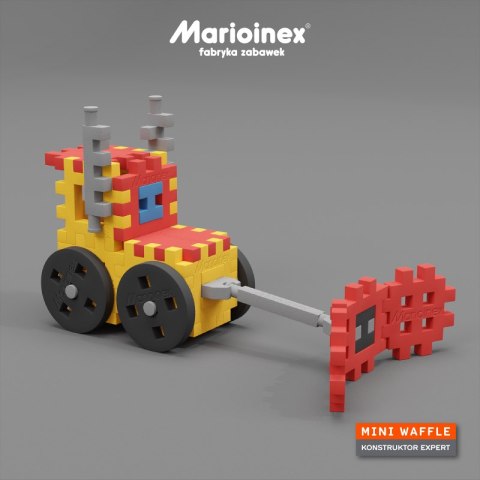 Klocki Mini Waffle Konstruktor Expert 141 el. Marioinex Klocki Mini Waffle Konstruktor Expert 141 el. Marioinex