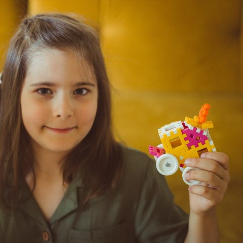 Klocki Mini Waffle Księżniczka zestaw duży 185 el. Marioinex Klocki Mini Waffle Księżniczka zestaw duży 185 el. Marioinex