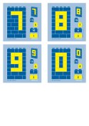 Klocki edukacyjne Little Architect - Litery i Cyfry 630 el. Little Architect