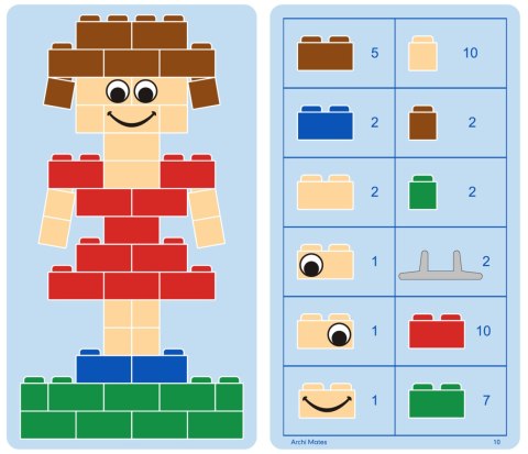 Little Architect - ArchiMates 630 el. - Klocki edukacyjne Little Architect Little Architect - ArchiMates 630 el. - Klocki edukacyjne Little Architect