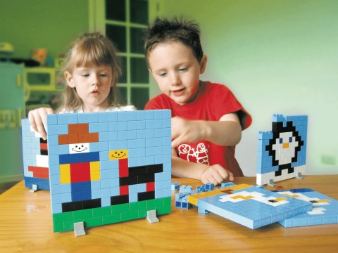 Little Architect - Build a Picture 900 el. Klocki konstrukcyjne Little Architect Little Architect - Build a Picture 900 el. Klocki konstrukcyjne Little Architect