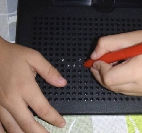 Magnetyczny rysik do tablic MagPad [niebieski] Klocki.edu.pl