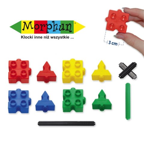 Morphun 24 Zwierzątka 252 el. - Klocki konstrukcyjne Morphun Morphun 24 Zwierzątka 252 el. - Klocki konstrukcyjne Morphun