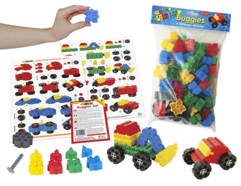 Morphun 4 Pojazdy 64 el. - Klocki konstrukcyjne Morphun Morphun 4 Pojazdy 64 el. - Klocki konstrukcyjne Morphun
