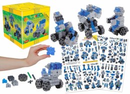 Morphun 7 Robotów 80 el. - Klocki konstrukcyjne Morphun