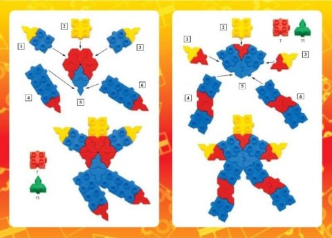 Morphun 8 Modeli 20 el. - Klocki konstrukcyjne Morphun Morphun 8 Modeli 20 el. - Klocki konstrukcyjne Morphun