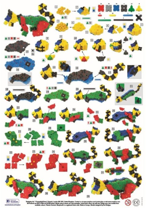 Morphun Advanced Xtra 500 el. - Klocki konstrukcyjne Morphun Morphun Advanced Xtra 500 el. - Klocki konstrukcyjne Morphun