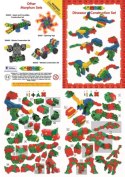 Morphun Dinozaury 100 el. - Klocki konstrukcyjne Morphun