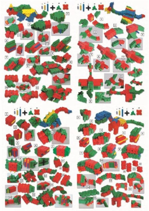Morphun Dinozaury 100 el. - Klocki konstrukcyjne Morphun Morphun Dinozaury 100 el. - Klocki konstrukcyjne Morphun